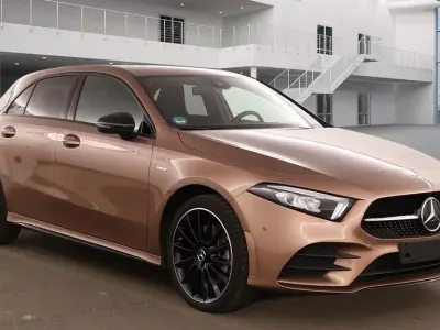 Brugt Mercedes A250 AMG 218 HK (160 kW) 2022 Guld Sedan