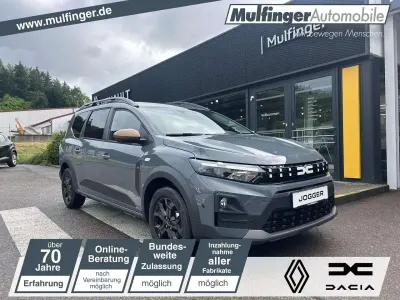Neu Dacia Jogger Extreme 122 PS (89 kW) 2026 Schiefergrau (grau) Van / Kleinbus