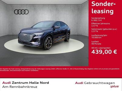 Violett Gebraucht 2025 Audi Q4 Sportback e-tron S-Line SUV | 54.980 € (Teuer)