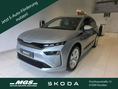 Neu Skoda Enyaq iV Clever 210 kW (286 PS) 2026 Smokey diamondsilber metallic SUV