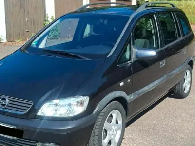 Gebraucht Opel Zafira 147 PS (108 kW) 2001 Schwarz Van / Kleinbus