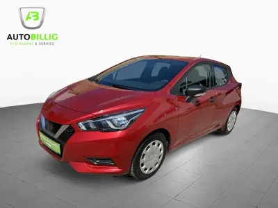 Gebraucht Nissan Micra Visia+ 71 PS (52 kW) 2018 Rot Kleinwagen