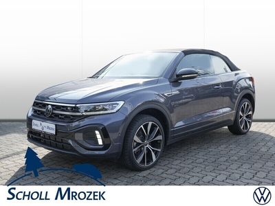Gebraucht VW T-Roc Cabriolet R-line 150 PS (110 kW) 2023 Schwarz Cabrio