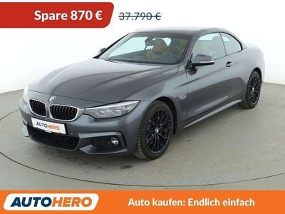 Usata BMW 440 M Sport 326 CV (239 kW) 2019 Grigio Cabrio