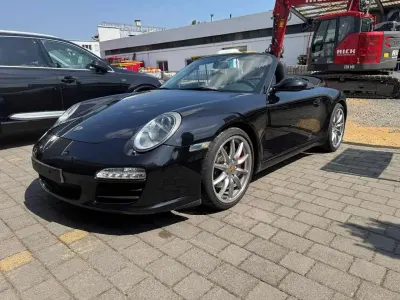 Gebraucht Porsche 911 Carrera S Cabriolet 385 PS (283 kW) 2009 Basaltschwarzmetallic Cabrio