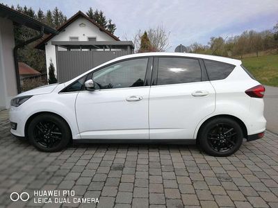 Gebraucht Ford C-MAX Titanium 150 PS (110 kW) 2016 Weiß Van / Kleinbus