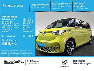 Usata VW ID. Buzz Pro 210 kW (286 CV) 2024 Giallo Monovolume