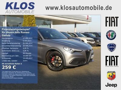 Gebraucht Alfa Romeo Stelvio Veloce 209 PS (153 kW) 2020 Grau SUV