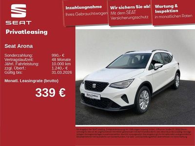 Neu Seat Arona 116 PS (85 kW) 2025 Weiß SUV
