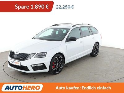 Weiß Gebraucht 2018 Skoda Octavia RS Kombi | 20.360 € (Fairer Preis)