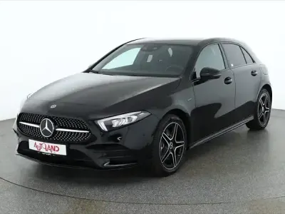 Używany Mercedes A250 AMG line 218 KM (160 kW) 2021 Czarny Sedan/Limuzyna
