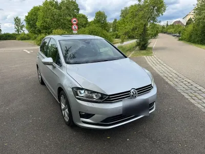 Gebraucht VW Golf Sportsvan Comfortline 150 PS (110 kW) 2017 Silber Van / Kleinbus