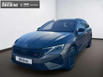 Neu Skoda Octavia RS 265 PS (194 kW) 2026 Graphitegrau metallic Kombi