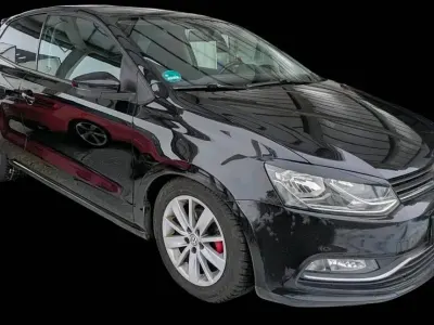 Gebraucht VW Polo Comfortline 90 PS (66 kW) 2017 Schwarz Kleinwagen