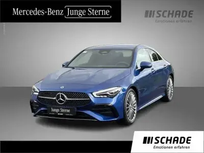 Gebraucht Mercedes CLA200 AMG line 163 PS (119 kW) 2025 Blau Coupé