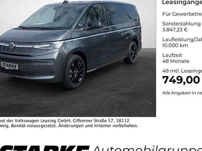 Novo VW Multivan Style 245 HP (180 kW) 2026 Cinzento Monovolume