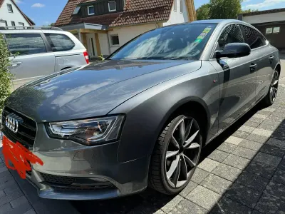 Usata Audi A5 S-Line 245 CV (180 kW) 2015 Argento Coupé