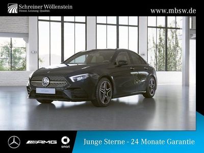 Kosmosschwarz Gebraucht 2023 Mercedes A200 AMG Limousine | 30.670 € (Fairer Preis)