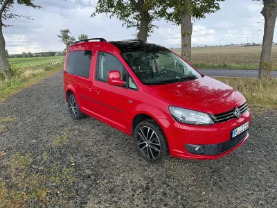 Gebraucht VW Caddy Edition 140 PS (102 kW) 2014 Rot Van / Kleinbus