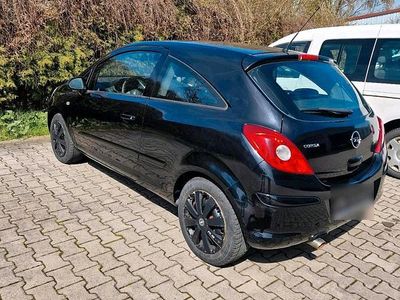 Gebraucht Opel Corsa 80 PS (58 kW) 2008 Schwarz Kleinwagen