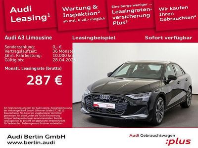 Gebraucht Audi A3 Advanced Plus 150 PS (110 kW) 2024 Mythosschwarz metallic Limousine