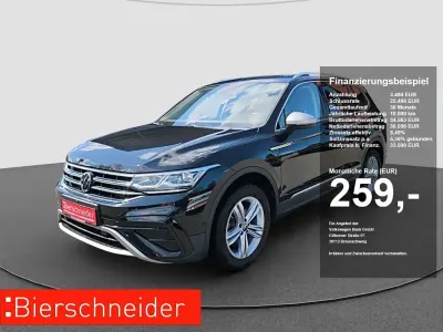 Gebraucht VW Tiguan Allspace Elegance 200 PS (147 kW) 2023 Schwarz SUV