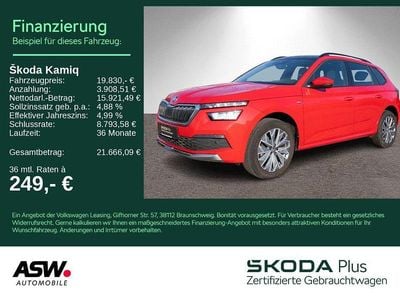 Velvetrot metallic Gebraucht 2021 Skoda Kamiq Clever SUV | 19.830 € (Etwas zu teuer)