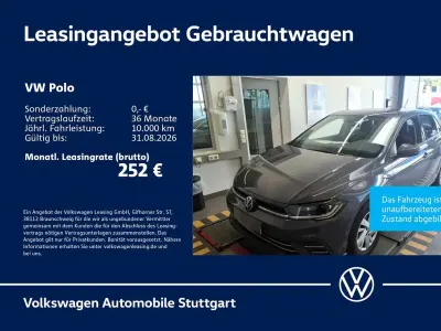 Gebraucht VW Polo Style 95 PS (69 kW) 2022 Rauchgrau metallic Kleinwagen