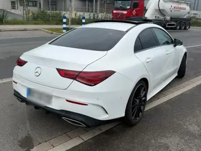 Gebraucht Mercedes CLA200 AMG line 163 PS (119 kW) 2021 Weiß Limousine