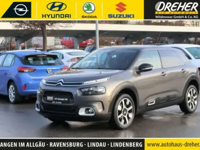 Gebraucht Citroën C4 Shine 110 PS (80 kW) 2018 Platiniumgrau SUV