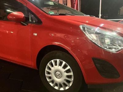 Gebraucht Opel Corsa Selection 69 PS (50 kW) 2013 Magma rot (b) Kleinwagen