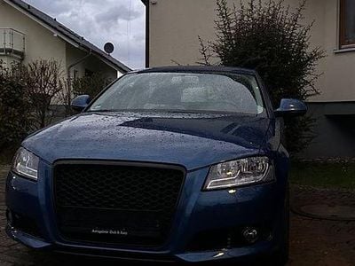 Gebraucht Audi A3 Attraction 102 PS (75 kW) 2009 Blau Kleinwagen