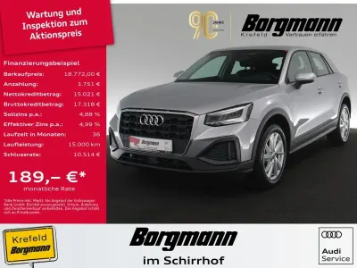 Używany Audi Q2 Advanced 110 KM (80 kW) 2022 Srebrny SUV