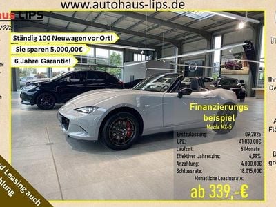 Nuova Mazda MX5 Homura-Line 132 CV (97 kW) 2025 Cabrio