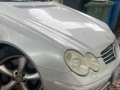 Gebraucht Mercedes CLK500 306 PS (225 kW) 2002 Silber Coupé