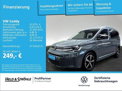 Gebraucht VW Caddy Style 116 PS (85 kW) 2024 Pure grey Van / Kleinbus