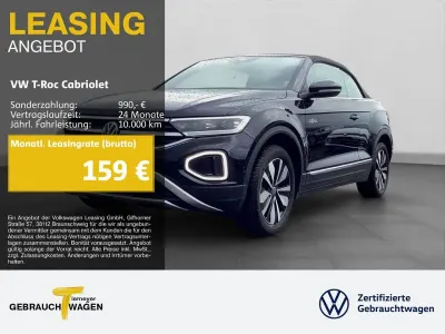 Gebraucht VW T-Roc Cabriolet Goal 116 PS (85 kW) 2025 Schwarz Cabrio