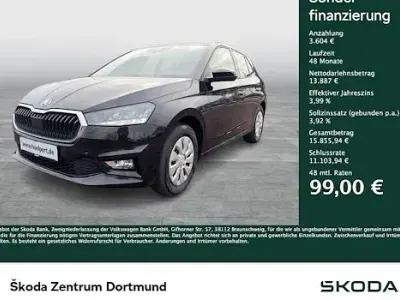 Brugt Skoda Fabia Selection 95 HK (69 kW) 2025 Sort Sedan