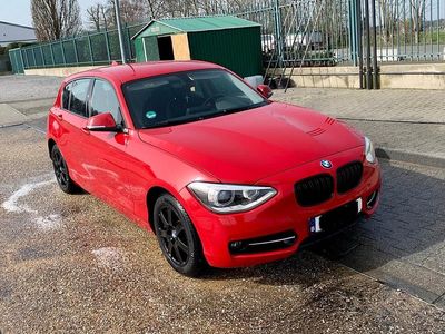 Gebraucht BMW 114 Sport Line 186 PS (136 kW) 2014 Rot Kleinwagen