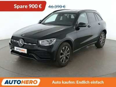 Gebraucht Mercedes GLC400d AMG line 330 PS (242 kW) 2022 Schwarz/baltic black SUV