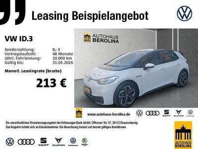 Gebraucht VW ID.3 Pure 110 kW (150 PS) 2022 Weiß Kleinwagen