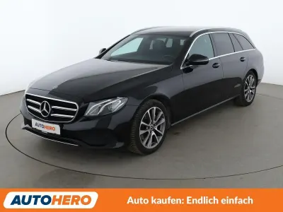 Gebraucht Mercedes E200 Avantgarde 211 PS (155 kW) 2020 Schwarz/baltic black Kombi