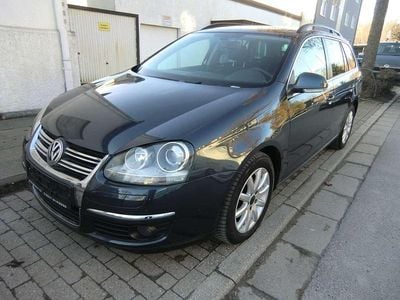 Gebraucht VW Golf V Comfortline 122 PS (89 kW) 2009 Bluegraphit perleffekt Kombi