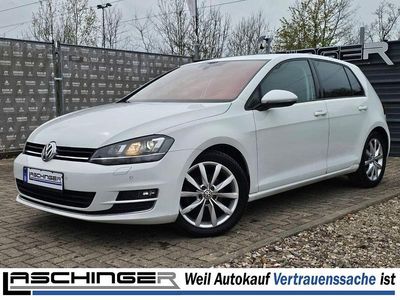Gebraucht VW Golf VII Highline 125 PS (91 kW) 2014 Weiß Limousine