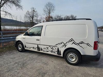 Gebraucht VW Caddy Maxi Highline 102 PS (75 kW) 2017 Weiß Van / Kleinbus