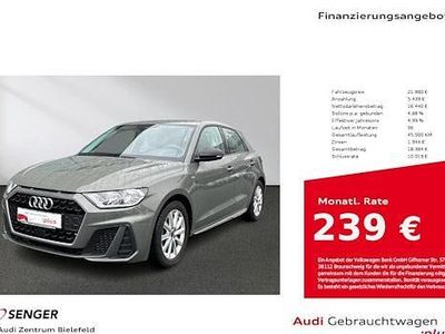 Gebraucht Audi A1 Sportback S-Line 110 PS (80 kW) 2023 Chronosgrau metallic Kleinwagen