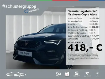 Gebraucht Cupra Ateca 150 PS (110 kW) 2025 Magic schwarz SUV