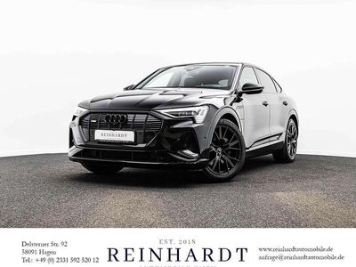Gebraucht Audi e-tron Sportback S-Line 300 kW (408 PS) 2022 Mythosschwarz metallic SUV