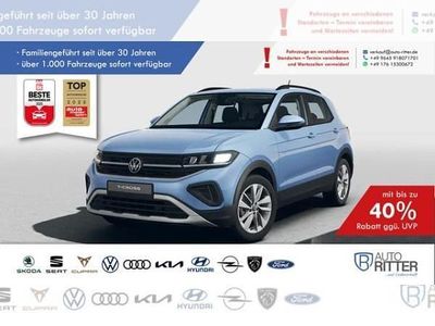 Blau Neu 2025 VW T-Cross Life SUV | 28.090 € (Guter Preis)