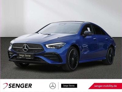 Lack spektralblau Gebraucht 2024 Mercedes E250 AMG Coupé | 38.970 € (Etwas zu teuer)